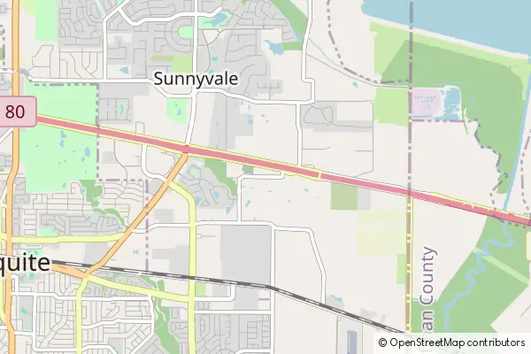 Mapa Sunnyvale