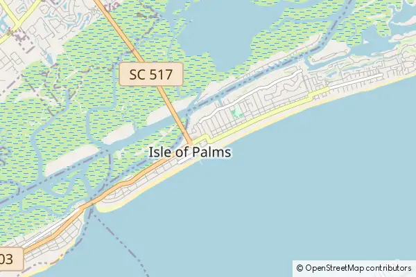 Mapa Isle of Palms