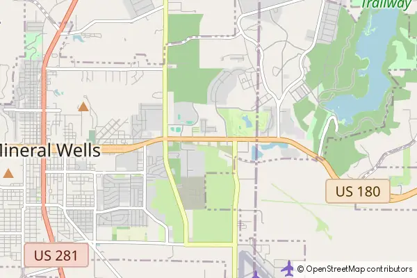 Mapa Mineral Wells