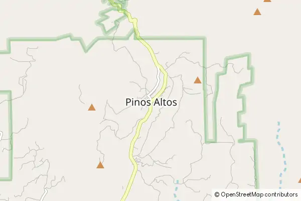 Mapa Pinos Altos