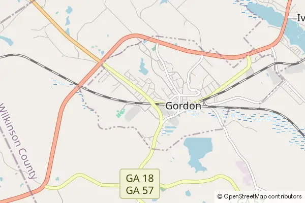 Mapa Gordon