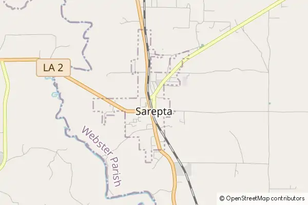 Mapa Sarepta