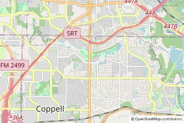 Mapa Coppell