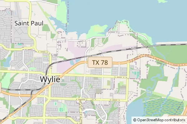 Mapa Wylie