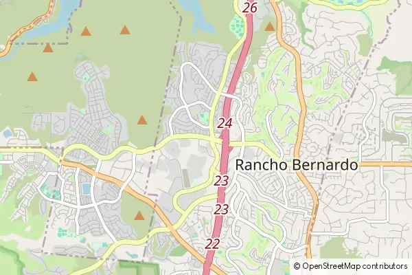 Mapa Rancho Bernardo