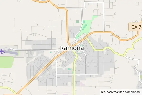 Mapa Ramona