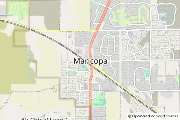 Mapa Maricopa