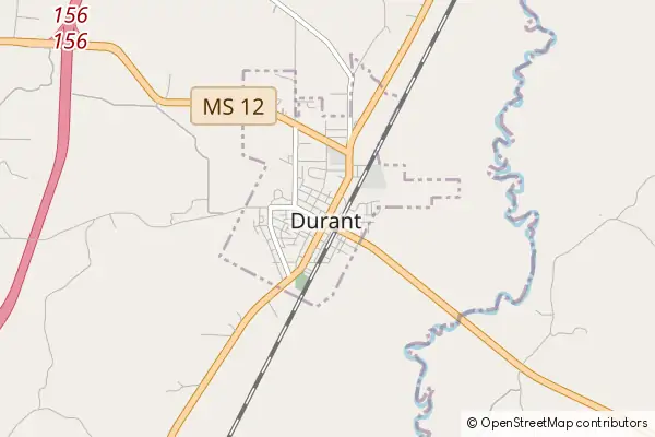 Mapa Durant