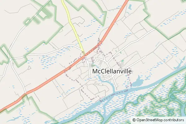 Mapa McClellanville