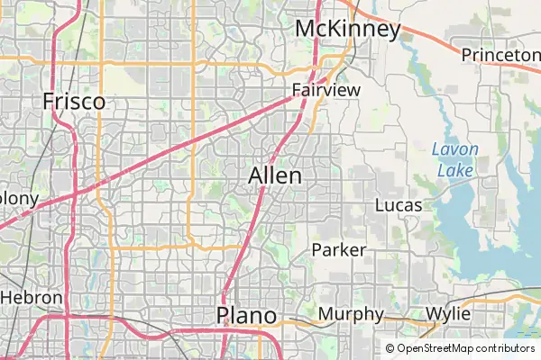 Mapa Allen