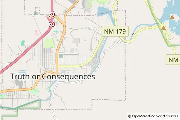 Mapa Truth or Consequences