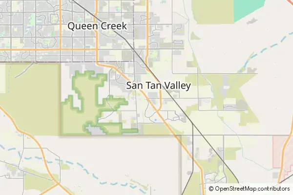 Mapa San Tan Valley