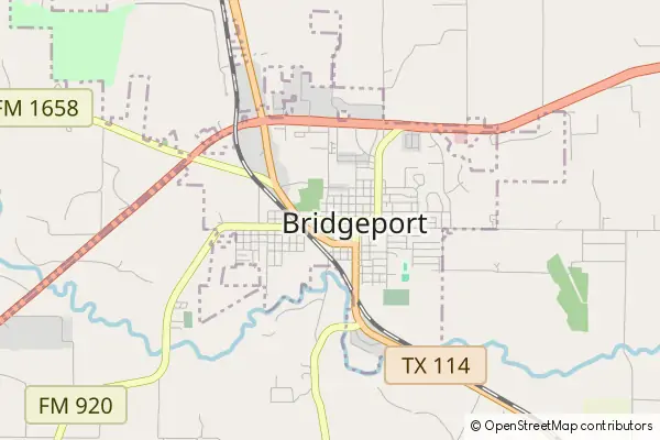 Mapa Bridgeport