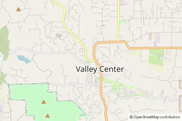 Mapa Valley Center