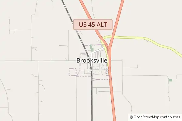 Mapa Brooksville