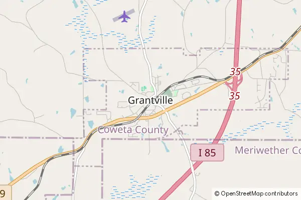 Mapa Grantville