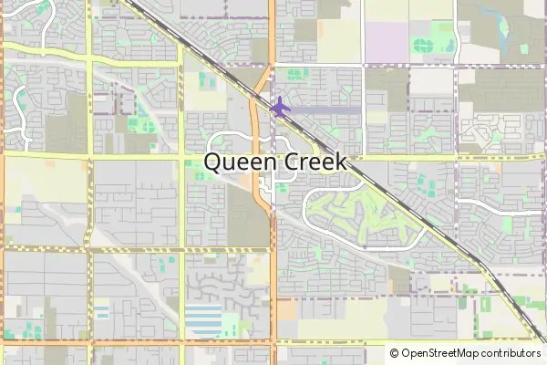 Mapa Queen Creek