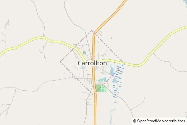 Mapa Carrollton