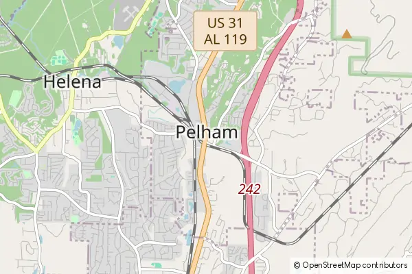 Mapa Pelham