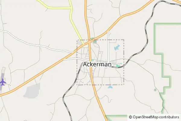 Mapa Ackerman