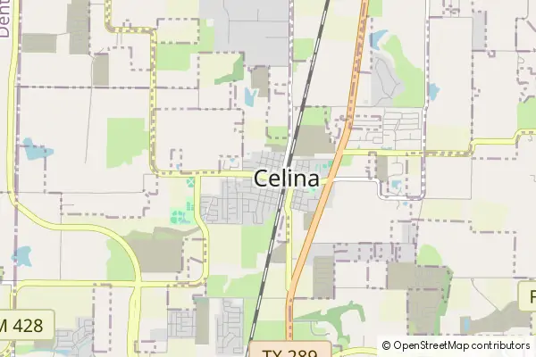 Mapa Celina