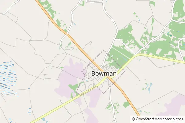 Mapa Bowman