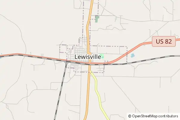 Mapa Lewisville