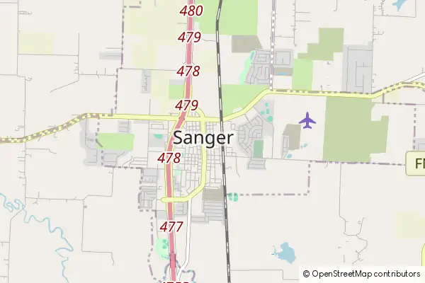 Mapa Sanger