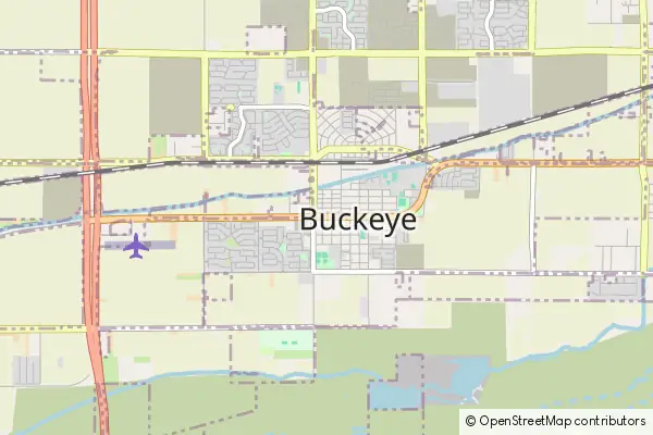 Mapa Buckeye