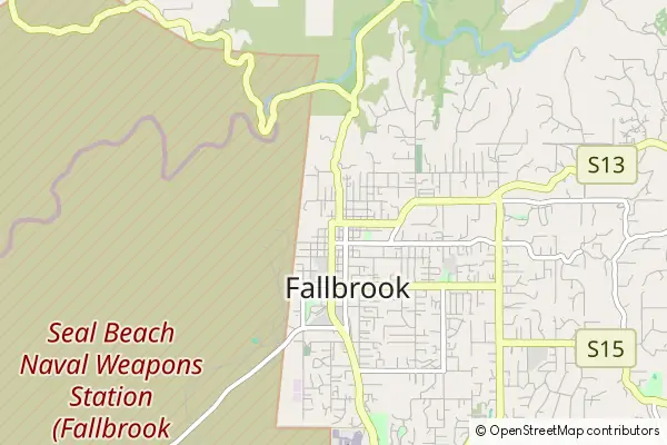 Mapa Fallbrook