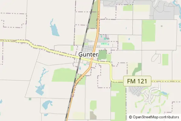 Mapa Gunter