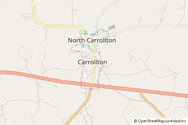 Mapa Carrollton