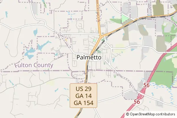 Mapa Palmetto