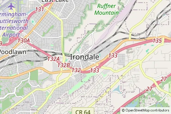 Mapa Irondale