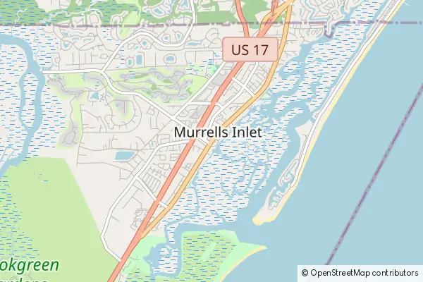 Mapa Murrells Inlet