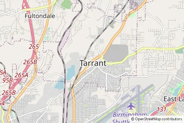 Mapa Tarrant