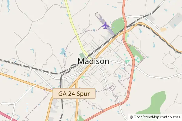 Mapa Madison