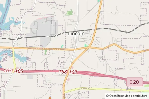 Mapa Lincoln