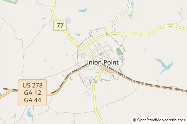 Mapa Union Point