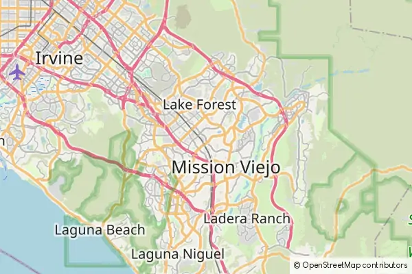 Mapa Mission Viejo