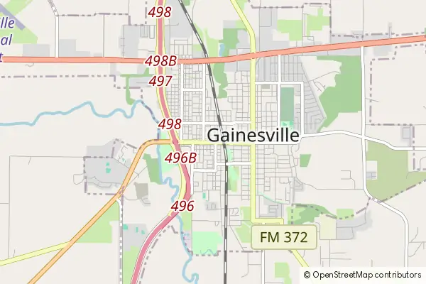 Mapa Gainesville