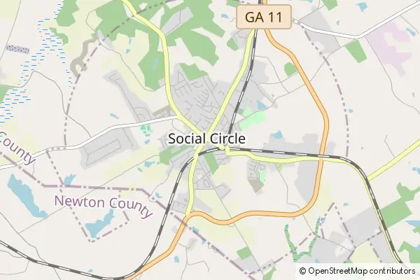 Mapa Social Circle