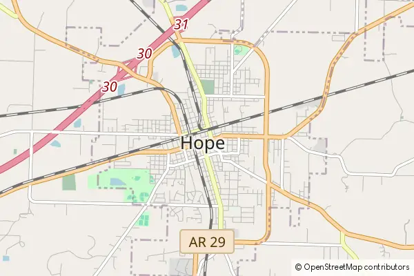 Mapa Hope