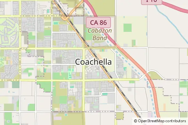 Mapa Coachella