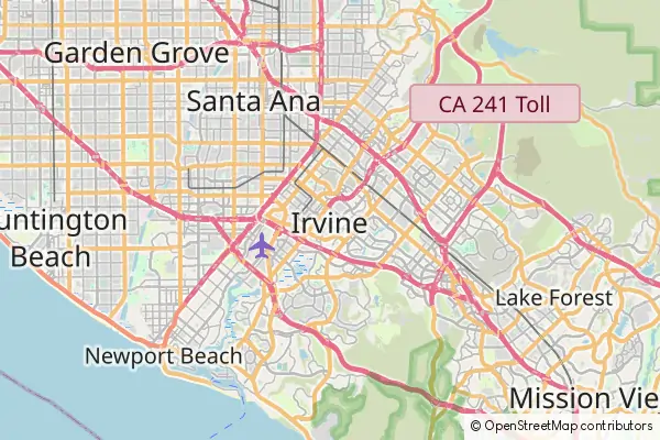 Mapa Irvine