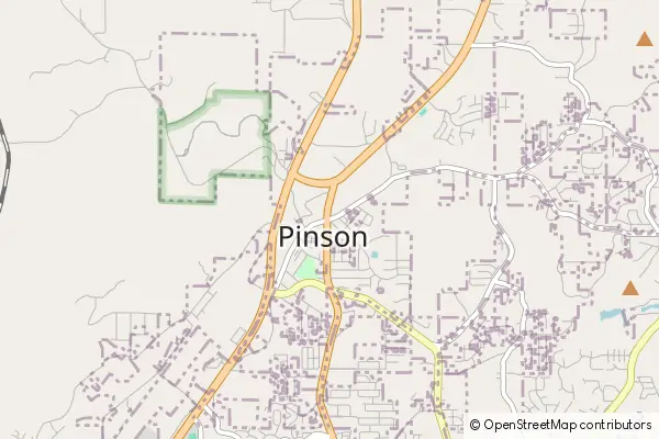 Mapa Pinson