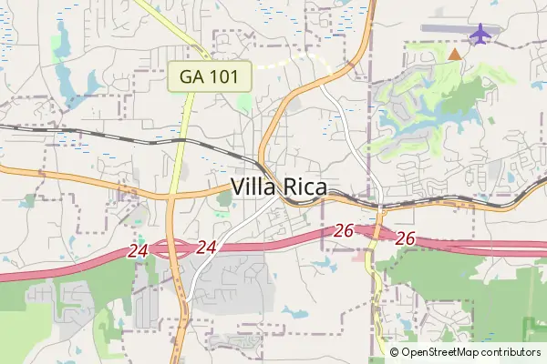 Mapa Villa Rica