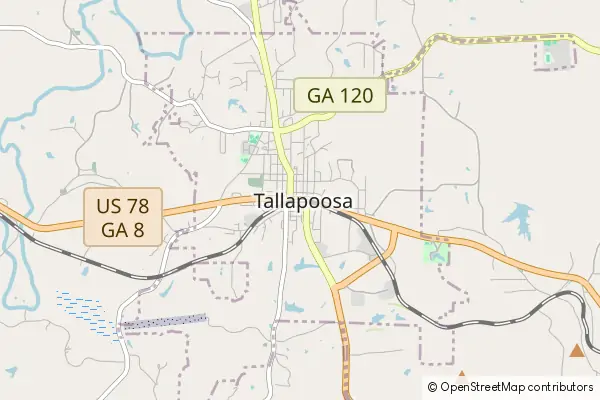 Mapa Tallapoosa