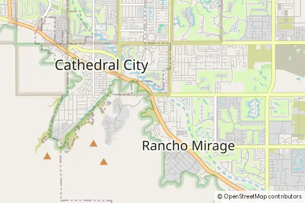 Mapa Rancho Mirage