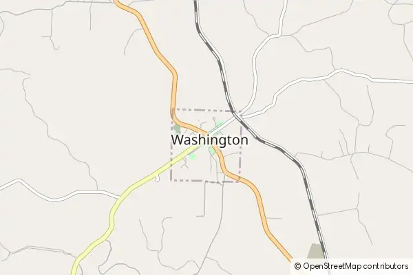 Mapa Washington